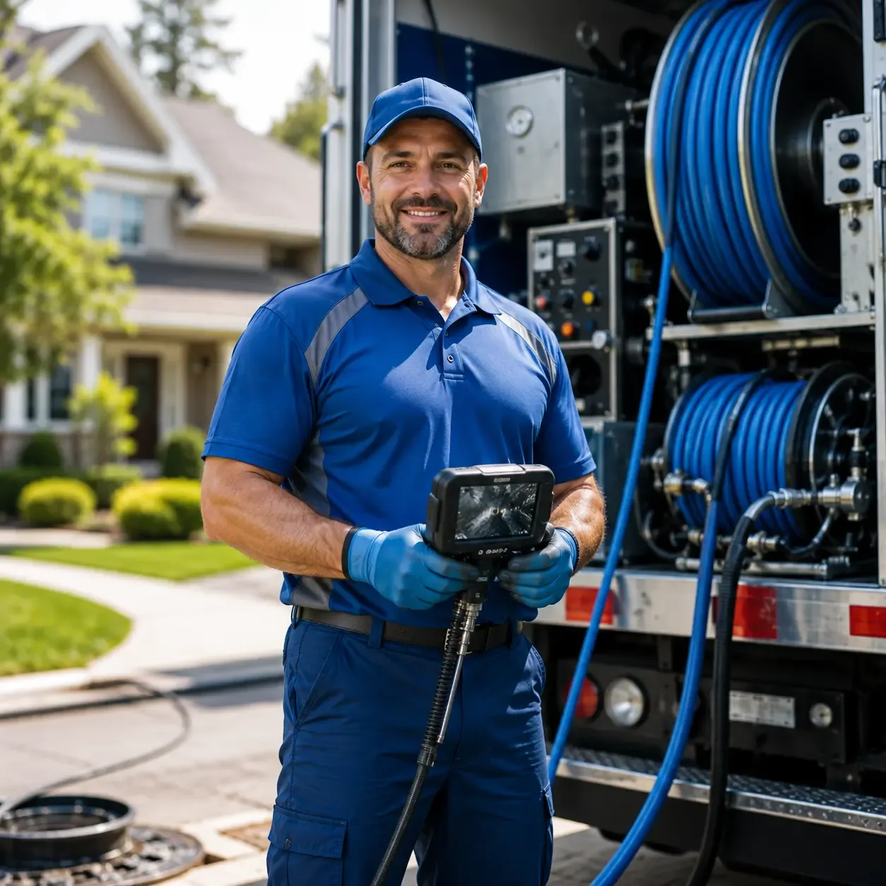 Local outdoor drain cleaning specialists in Staunton, IL